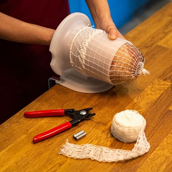 Сетка для мяса Browin до 22 см, 4 м, для рулетов и колбас 310103 фото