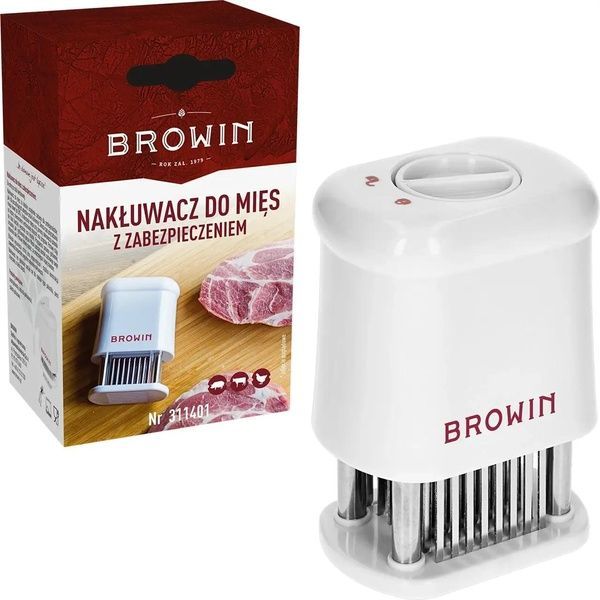 Тендерайзер для мяса Browin кухонный инструмент для размягчения мяса 311401 фото