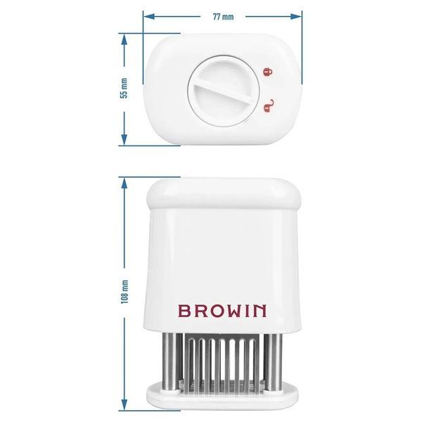 Тендерайзер для мяса Browin кухонный инструмент для размягчения мяса 311401 фото