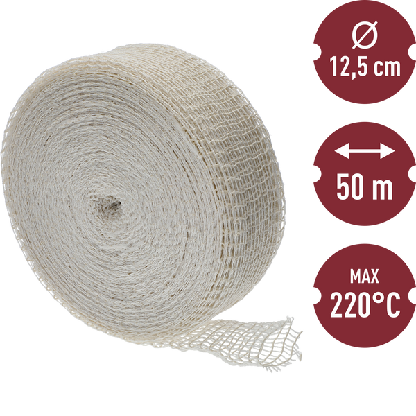 Сетка колбасная Browin белая 12,5 см, 50 м, до 220&deg;C 310108 фото
