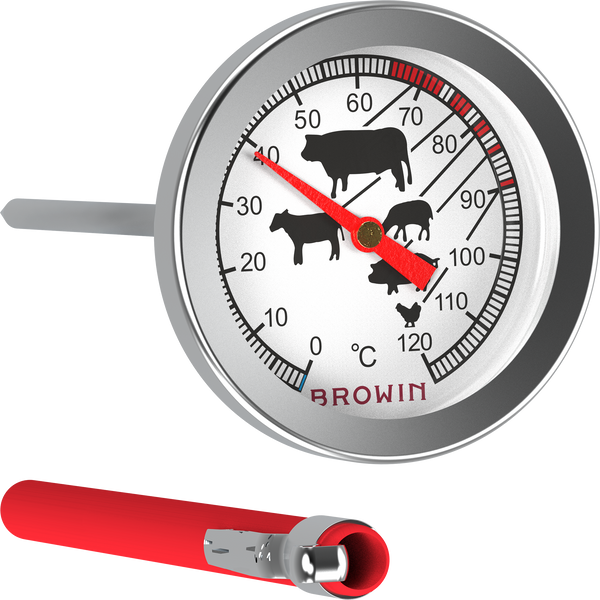 Кухонный термометр Browin для мяса 0-120&deg;C с щупом 100600 фото